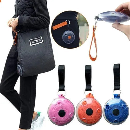 Foldable Shopping Bag Upto Roll Up Rolling Bag