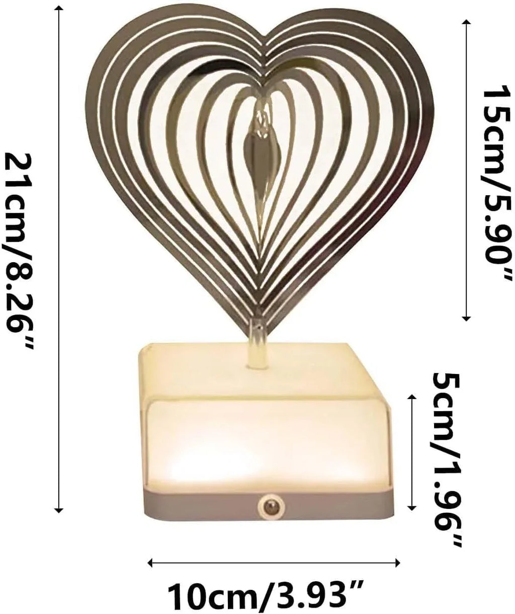 3D Rotating Colour Changing lamp In Multiple Designs