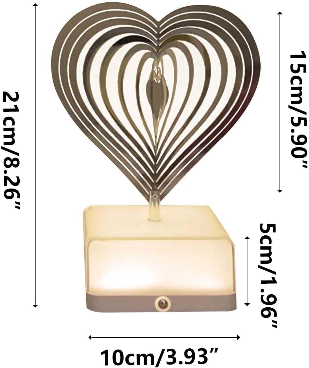 3D Rotating Colour Changing lamp In Multiple Designs