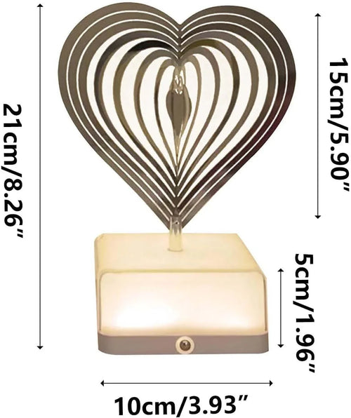 3D Rotating Colour Changing lamp In Multiple Designs