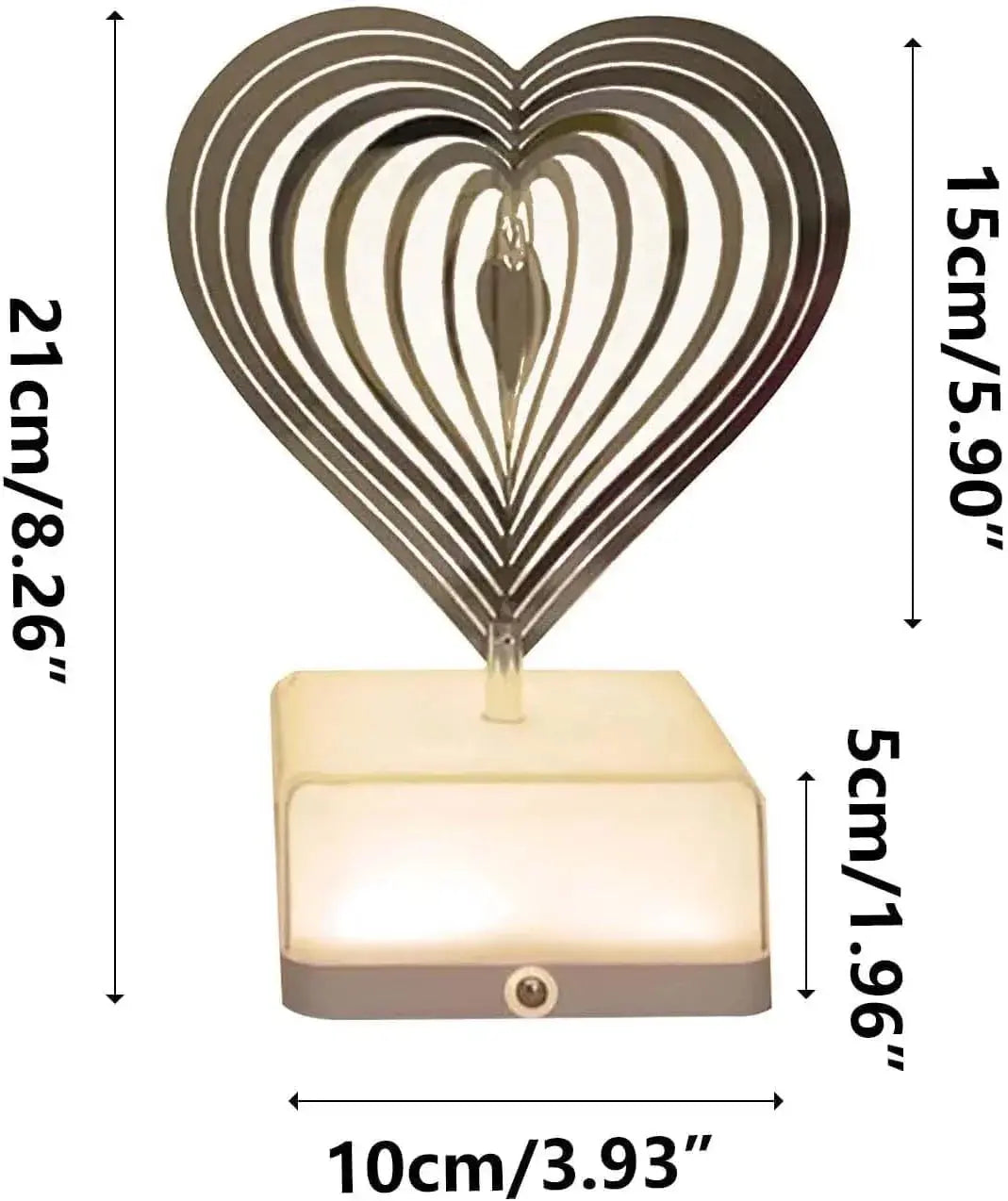 3D Rotating Colour Changing lamp In Multiple Designs