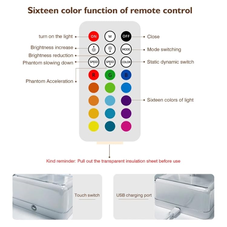 3D Rotating Colour Changing lamp In Multiple Designs